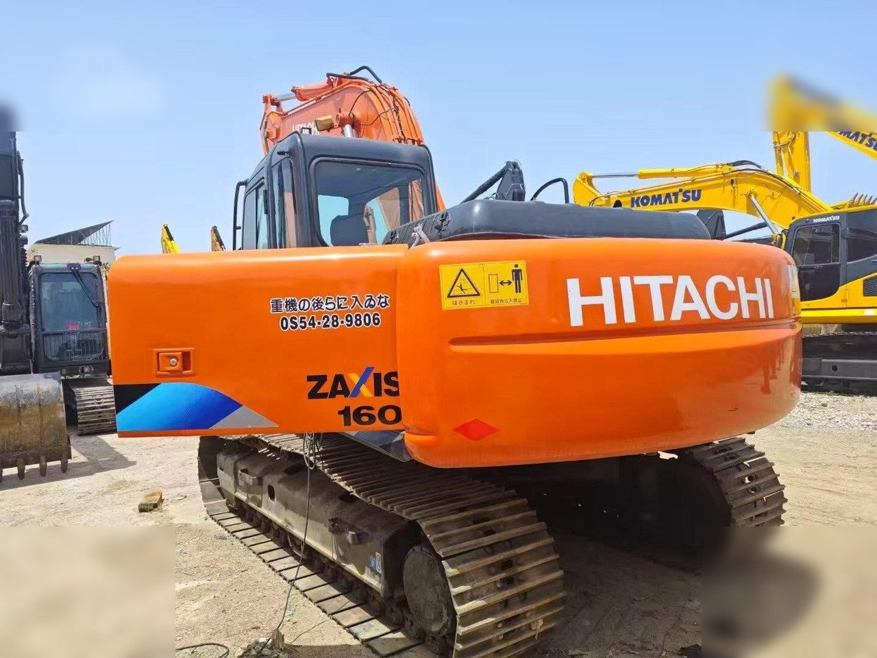 HITACHI EX160 LC - Lintekskavaator: pilt 2 HITACHI EX160 LC - Lintekskavaator: pilt 2