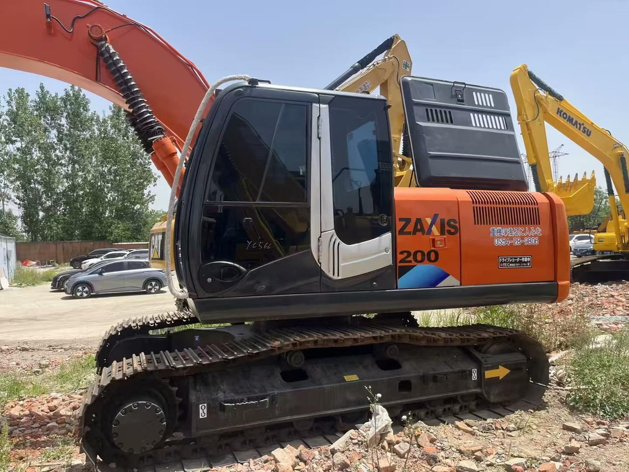 HITACHI ZX200 - Lintekskavaator: pilt 4 HITACHI ZX200 - Lintekskavaator: pilt 4