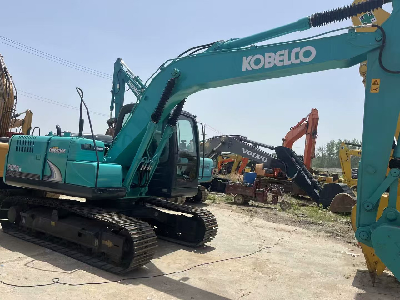 Lintekskavaator KOBELCO sk130lc: pilt 10
