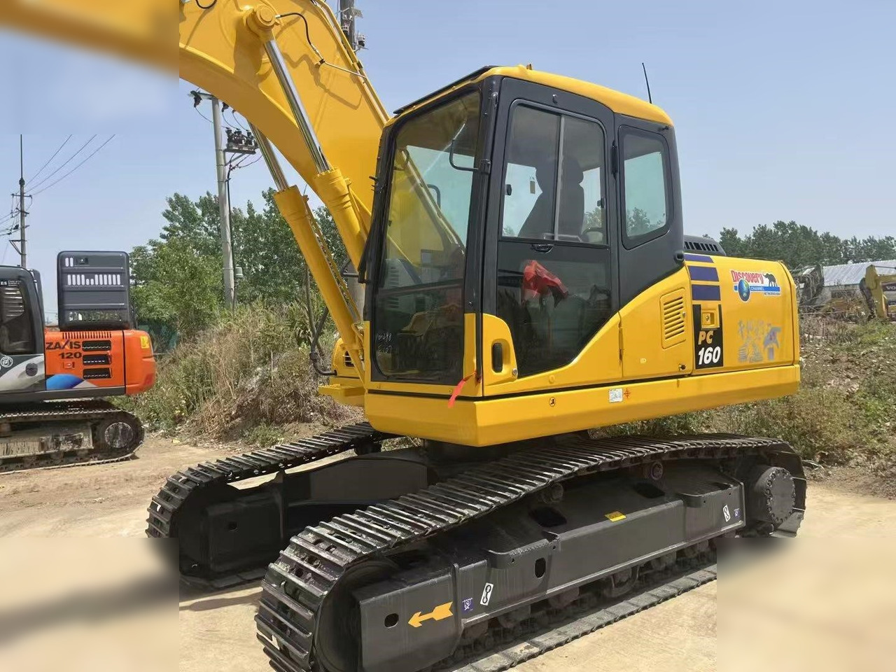 KOMATSU PC160 LC-7 - Lintekskavaator: pilt 1 KOMATSU PC160 LC-7 - Lintekskavaator: pilt 1