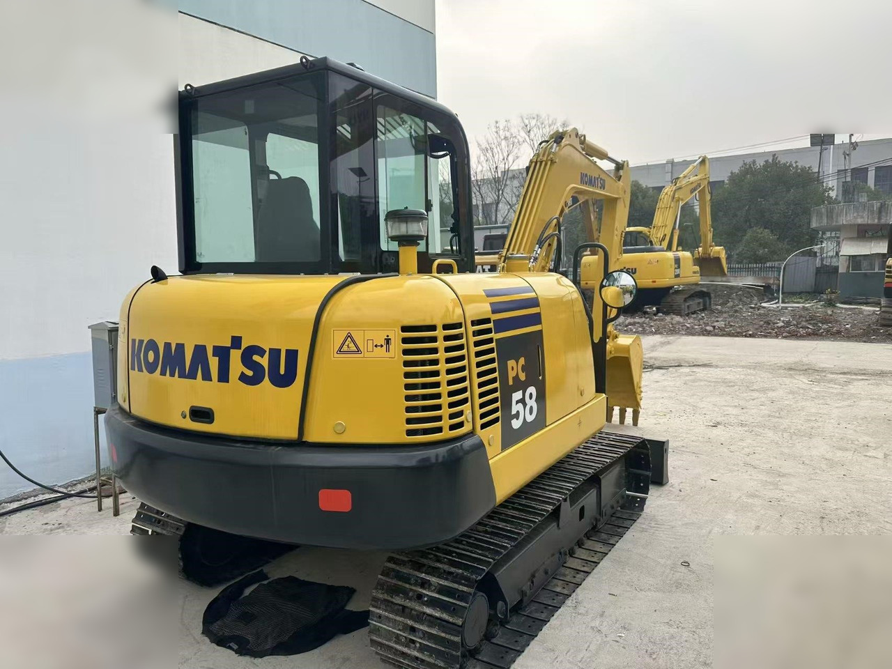 KOMATSU PC56-7 - Miniekskavaator: pilt 3 KOMATSU PC56-7 - Miniekskavaator: pilt 3