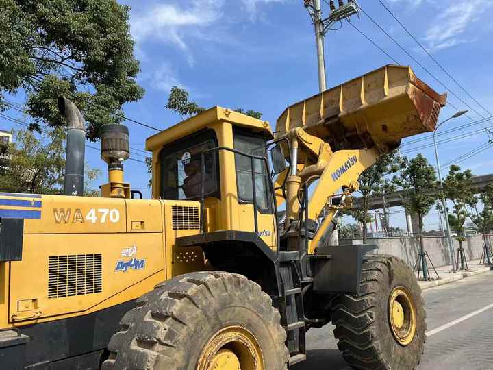 100% Original komatsu Wa470-3 Wheel Loader on Sale Used Japan Brand komatsu Wa380 470 Large Wheel Loader Export - Rataslaadur: pilt 4 100% Original komatsu Wa470-3 Wheel Loader on Sale Used Japan Brand komatsu Wa380 470 Large Wheel Loader Export - Rataslaadur: pilt 4