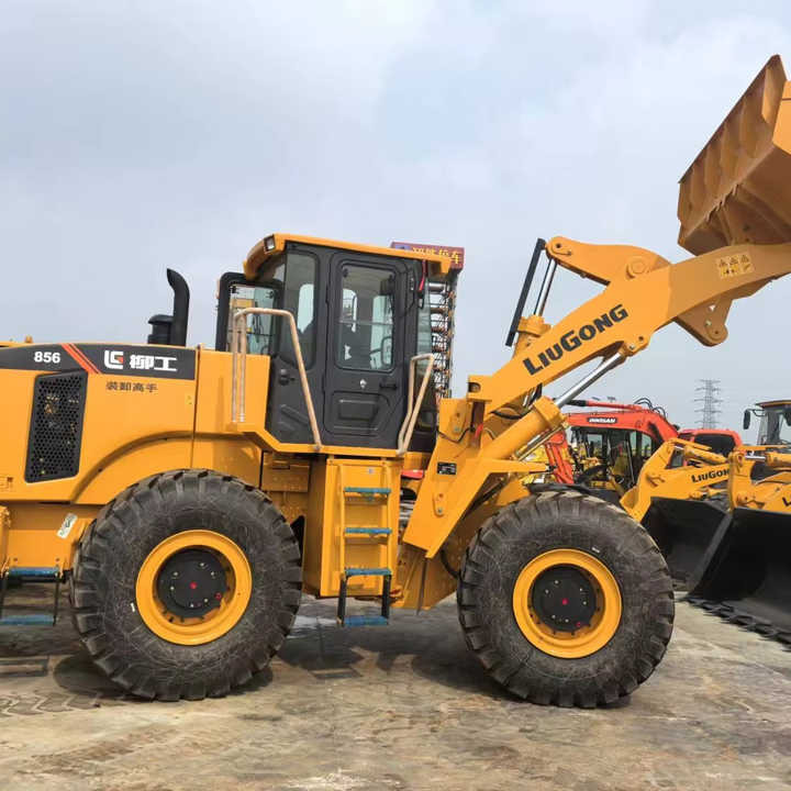 China Famous Brand LiuGong Medium-sized Wheel Loader LiuGong 856N Loader for Earthmoving, Mining, Construction for Sale - Rataslaadur: pilt 1 China Famous Brand LiuGong Medium-sized Wheel Loader LiuGong 856N Loader for Earthmoving, Mining, Construction for Sale - Rataslaadur: pilt 1