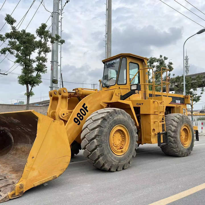Used CAT 980f 980g 980c Wheel Loader Second Hand Condition CAT 966H 966F 966E 966G Front Loaders for Sale - Rataslaadur: pilt 1 Used CAT 980f 980g 980c Wheel Loader Second Hand Condition CAT 966H 966F 966E 966G Front Loaders for Sale - Rataslaadur: pilt 1