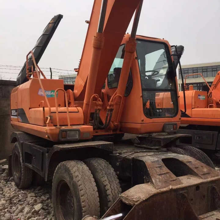Used Digger Doosan Dh210w-7 Construction Machinery Construction Digger Used Doosan Dh210w-7 Cheap Excavator - Ratastel ekskavaator: pilt 3 Used Digger Doosan Dh210w-7 Construction Machinery Construction Digger Used Doosan Dh210w-7 Cheap Excavator - Ratastel ekskavaator: pilt 3