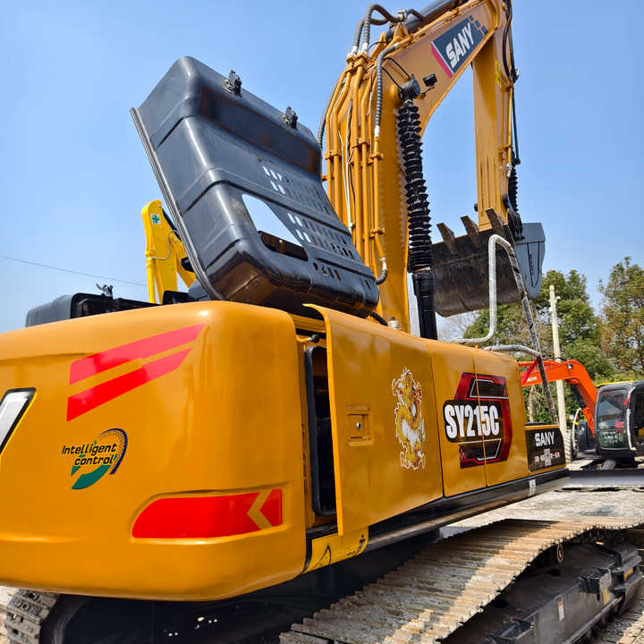 Used Heavy Construction Equipment Sany Sy215 Excavator Used Machine - Lintekskavaator: pilt 1 Used Heavy Construction Equipment Sany Sy215 Excavator Used Machine - Lintekskavaator: pilt 1