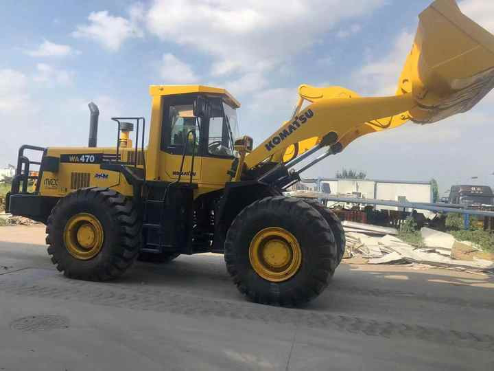 Used Wheel Loader Komatsu WA470-3 Good Working Condition High Quality Nice Price Original Japan Machine - Rataslaadur: pilt 4 Used Wheel Loader Komatsu WA470-3 Good Working Condition High Quality Nice Price Original Japan Machine - Rataslaadur: pilt 4