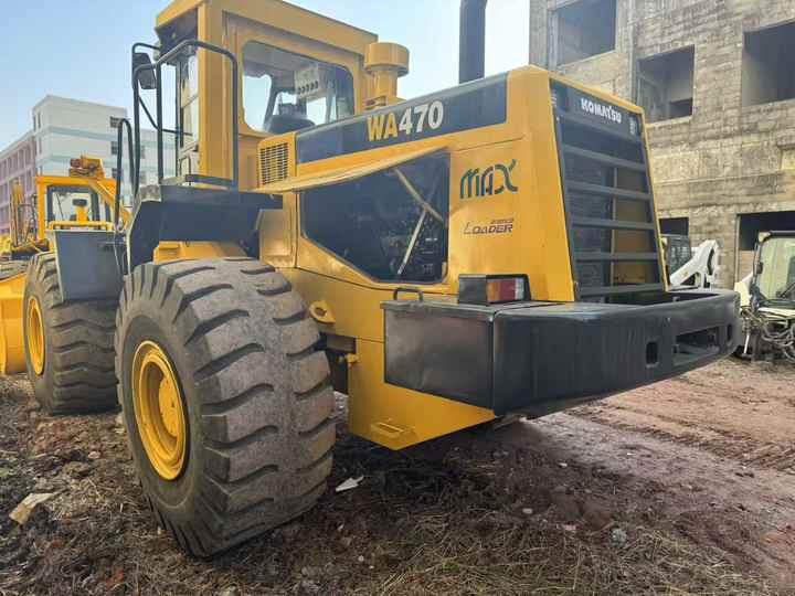 Used komatsu WA470-3 Model Wheel Loader Second Hand Machine Popular Brand Japan komatsu Hydraulic Machinery - Rataslaadur: pilt 4 Used komatsu WA470-3 Model Wheel Loader Second Hand Machine Popular Brand Japan komatsu Hydraulic Machinery - Rataslaadur: pilt 4