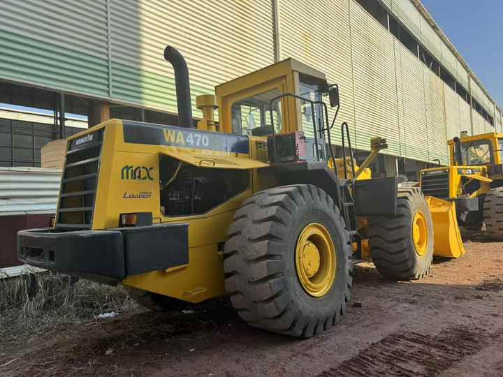 Used komatsu WA470-3 Model Wheel Loader Second Hand Machine Popular Brand Japan komatsu Hydraulic Machinery - Rataslaadur: pilt 2 Used komatsu WA470-3 Model Wheel Loader Second Hand Machine Popular Brand Japan komatsu Hydraulic Machinery - Rataslaadur: pilt 2