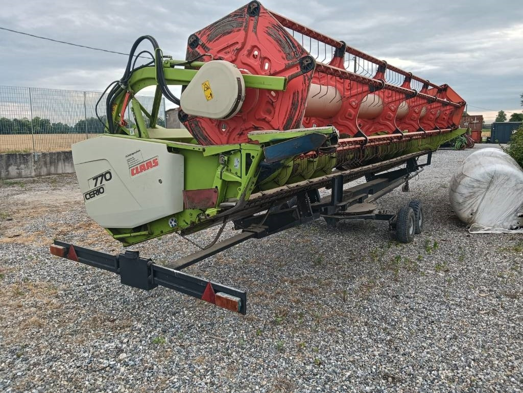 Claas CERIO 770 - Koristusmasina lisad: pilt 1 Claas CERIO 770 - Koristusmasina lisad: pilt 1