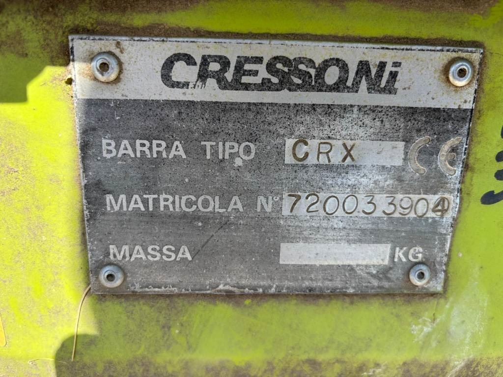 Cressoni CRX  - Kombaini päis: pilt 2 Cressoni CRX  - Kombaini päis: pilt 2