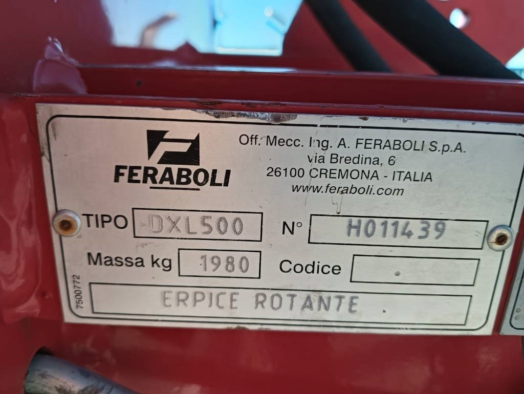 Feraboli DXL500 - Mullafrees: pilt 5 Feraboli DXL500 - Mullafrees: pilt 5