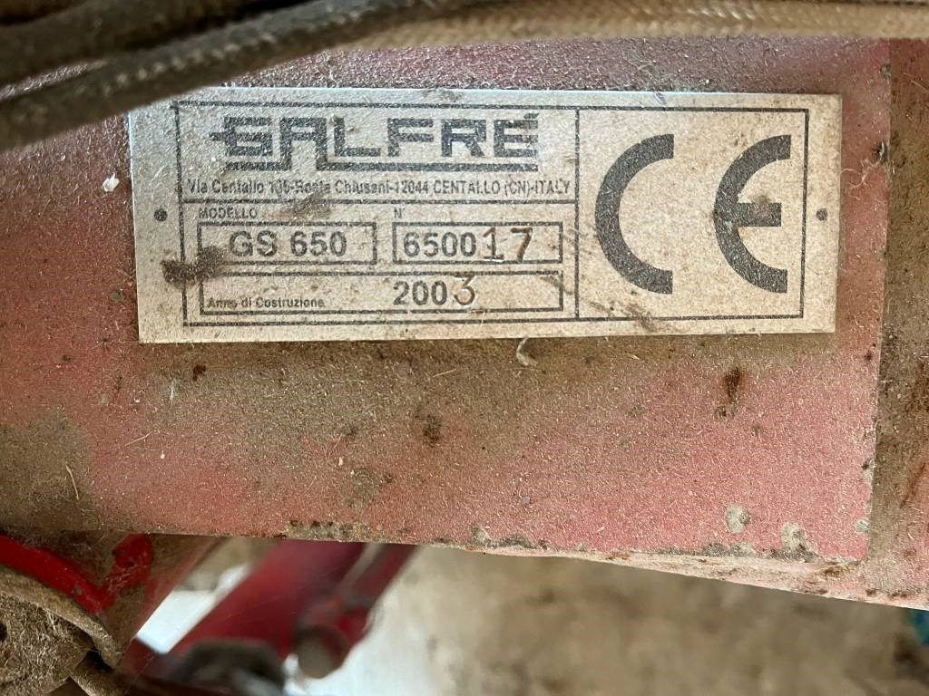 Galfre GS 650 - Heinapalli mähkija: pilt 3 Galfre GS 650 - Heinapalli mähkija: pilt 3