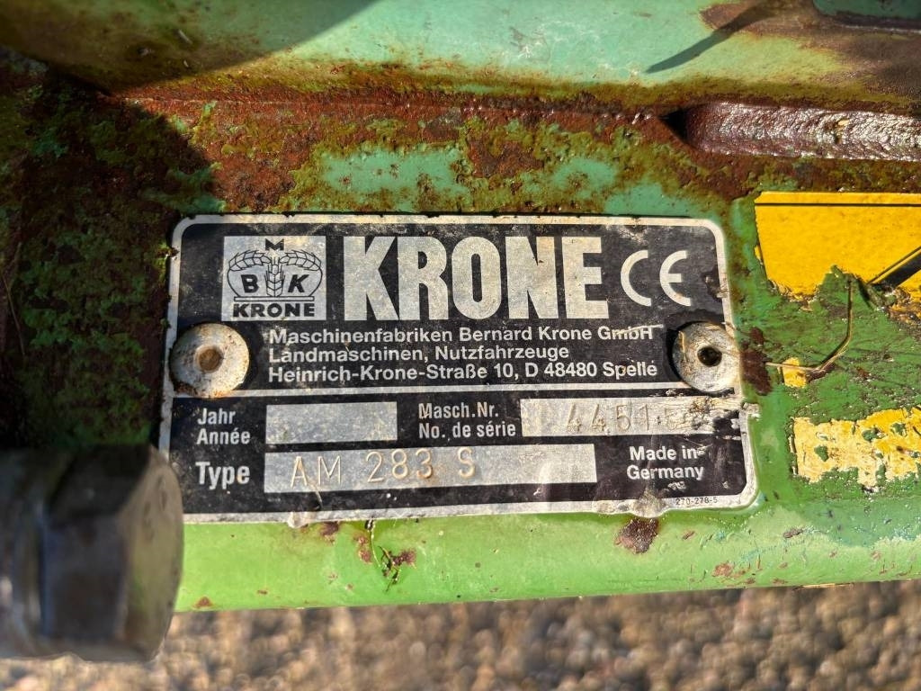 Krone AM 283 S - Niiduk: pilt 4 Krone AM 283 S - Niiduk: pilt 4