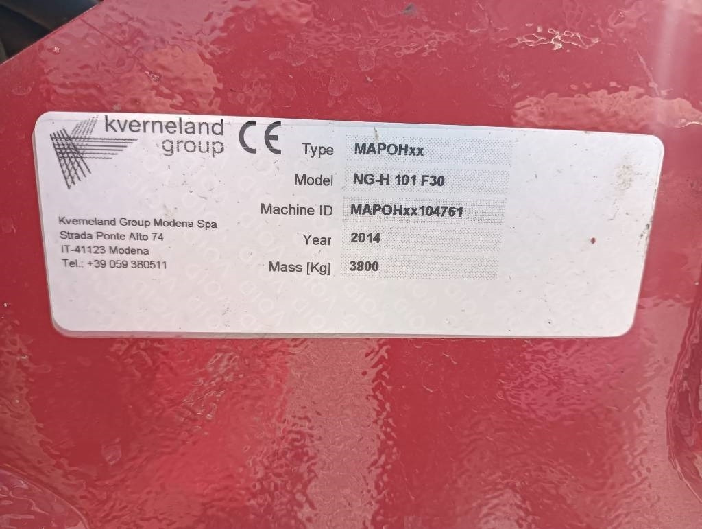 Kverneland NG-H101F30 - Äke: pilt 3 Kverneland NG-H101F30 - Äke: pilt 3