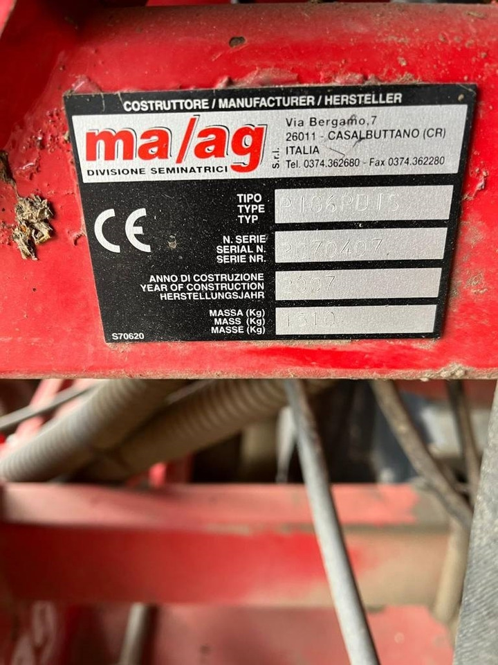 Ma/ag PIG6PDIS - Täppiskülvimasin: pilt 3 Ma/ag PIG6PDIS - Täppiskülvimasin: pilt 3