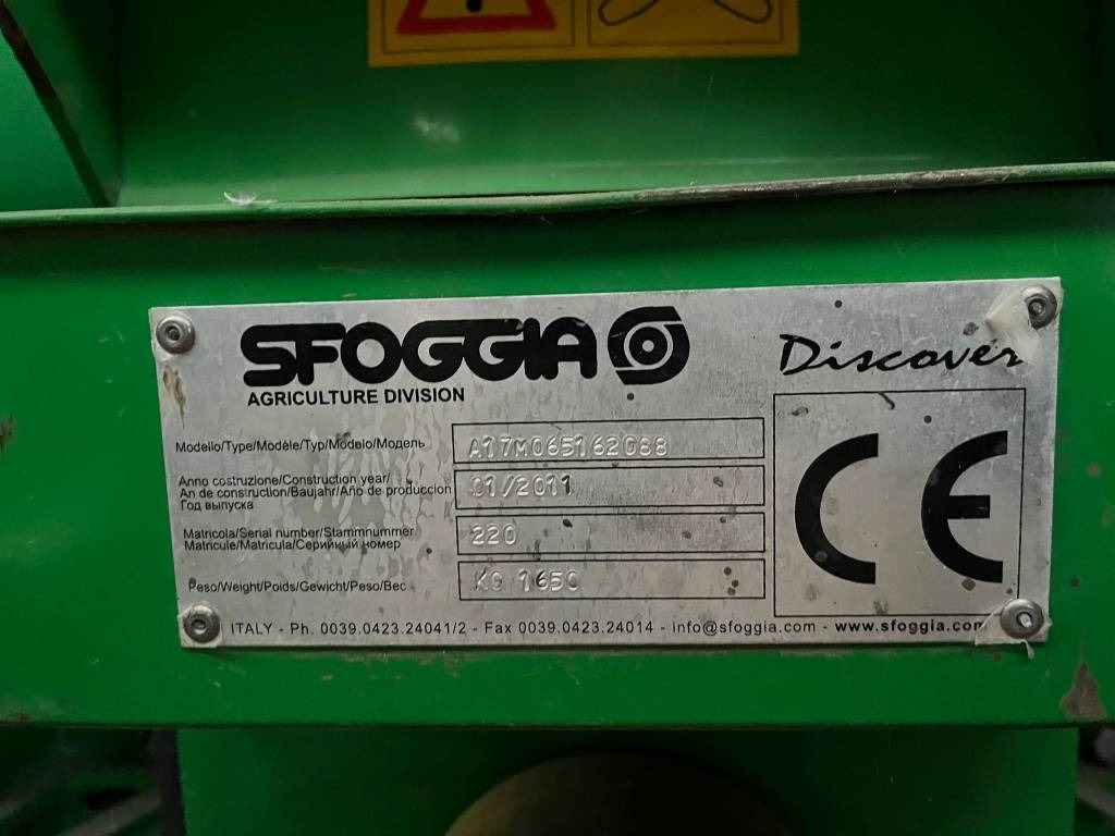 Sfoggia DISCOVERY - Täppiskülvimasin: pilt 3 Sfoggia DISCOVERY - Täppiskülvimasin: pilt 3