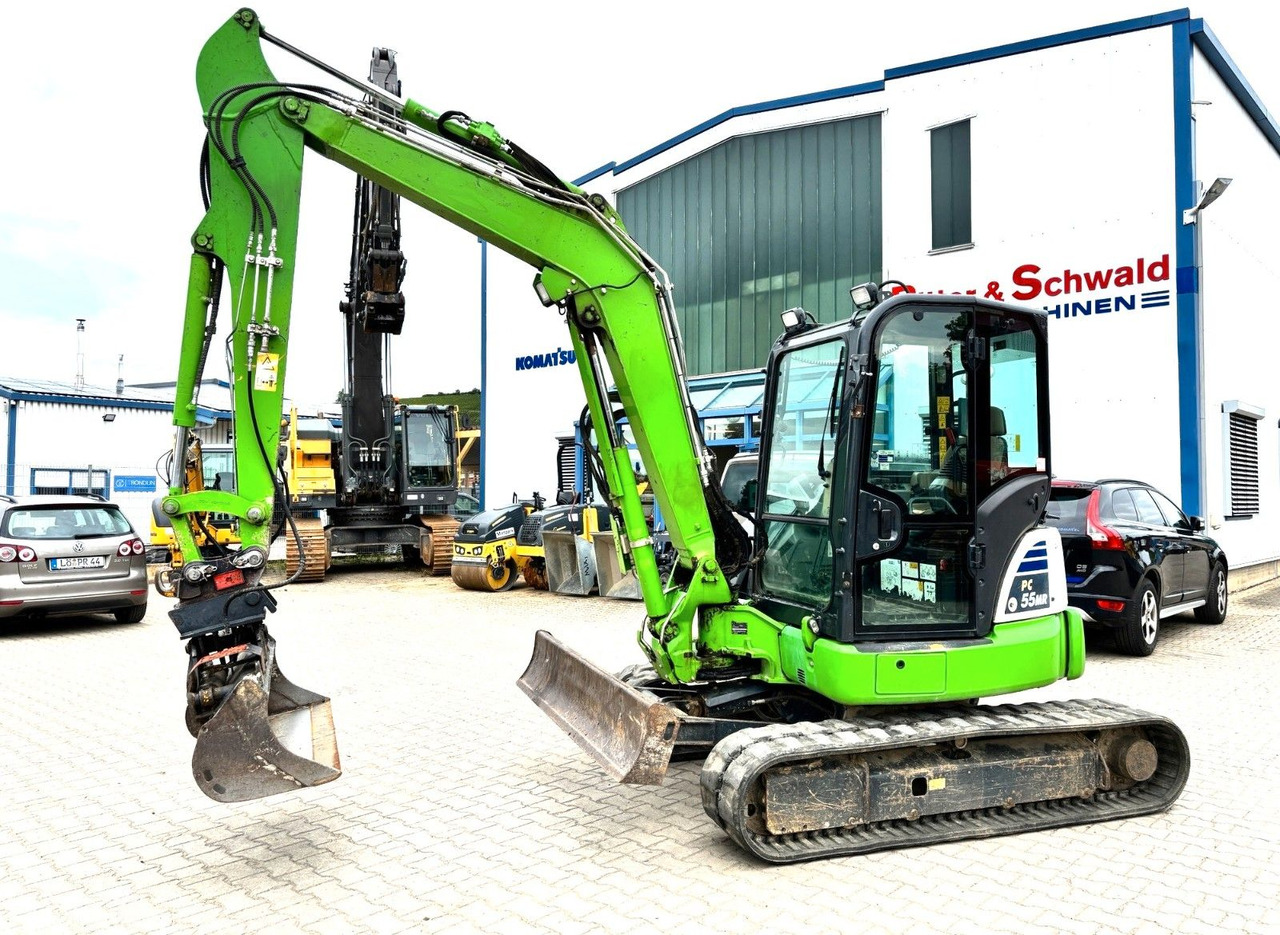 Komatsu PC55MR-5 - Miniekskavaator: pilt 1 Komatsu PC55MR-5 - Miniekskavaator: pilt 1