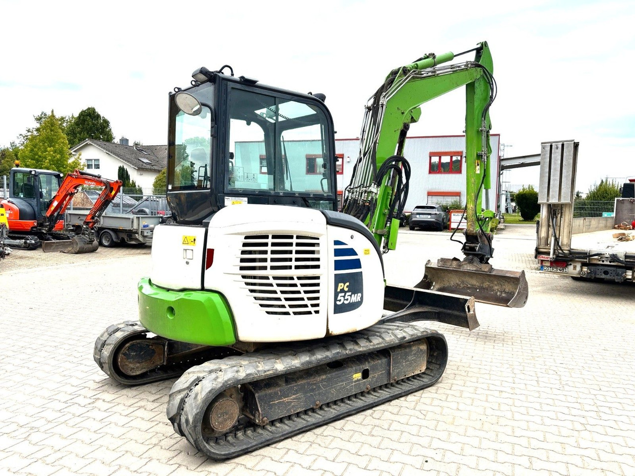 Komatsu PC55MR-5 - Miniekskavaator: pilt 2 Komatsu PC55MR-5 - Miniekskavaator: pilt 2