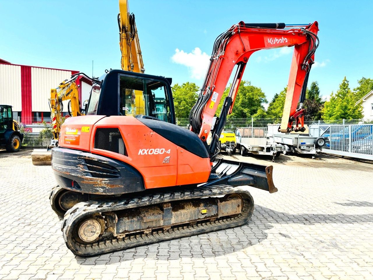 Kubota KX080-4 - Miniekskavaator: pilt 2 Kubota KX080-4 - Miniekskavaator: pilt 2