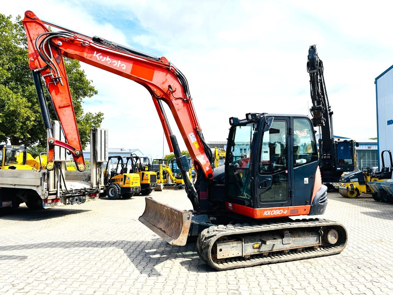 Kubota KX080-4 - Miniekskavaator: pilt 1 Kubota KX080-4 - Miniekskavaator: pilt 1