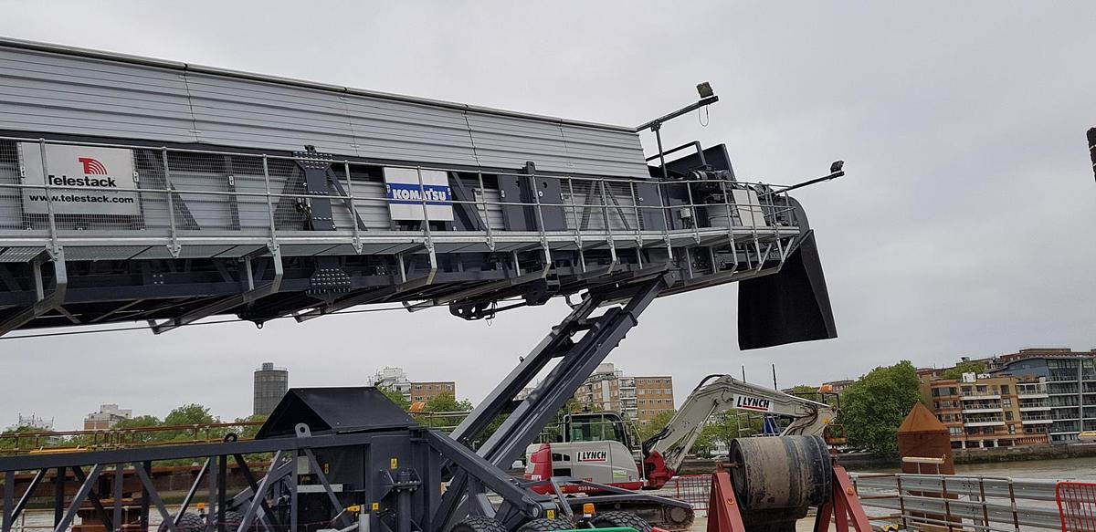 TS 1550 Radial Telescopic Stacker - Konveier: pilt 1 TS 1550 Radial Telescopic Stacker - Konveier: pilt 1