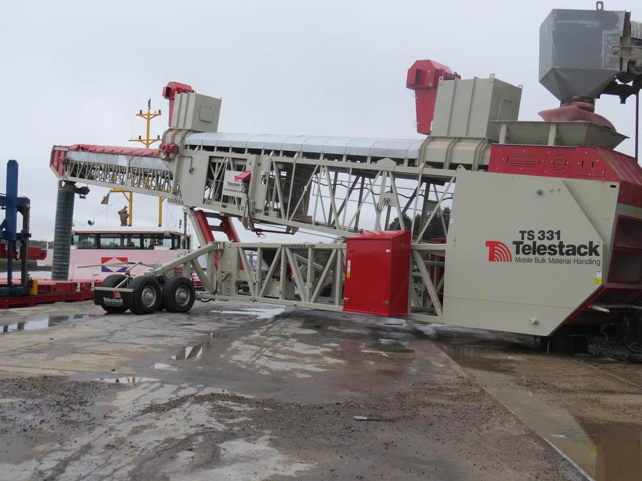 Telestack TS331 Ship Loading Conveyor - Teleskooplaadur: pilt 1 Telestack TS331 Ship Loading Conveyor - Teleskooplaadur: pilt 1