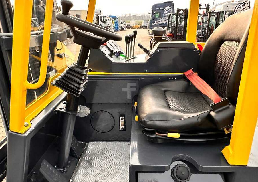 4-suunaline lükandmastiga tõstuk Combilift C2500CB / DUPLEX / 4100MM / DIESEL / FREE LIFT / FORK POSITIONER / SIDE SHIFT / LIKE NEW: pilt 11