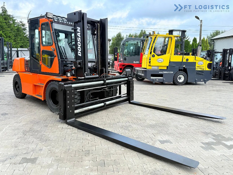 Doosan DOOSAN / DUPLEX 3000MM / SIDE SHIFT / FORK POSITIONER / 2500MM FORKS / 7000KG / CABIN / LIKE NEW DOOSAN / DUPLEX 3000MM / SIDE S - Diiseltõstuk: pilt 5 Doosan DOOSAN / DUPLEX 3000MM / SIDE SHIFT / FORK POSITIONER / 2500MM FORKS / 7000KG / CABIN / LIKE NEW DOOSAN / DUPLEX 3000MM / SIDE S - Diiseltõstuk: pilt 5