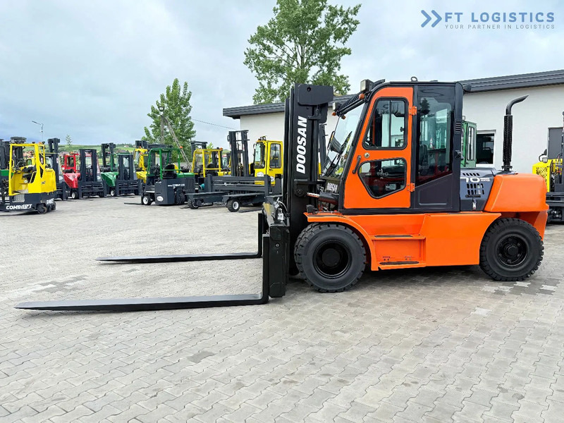 Doosan DOOSAN / DUPLEX 3000MM / SIDE SHIFT / FORK POSITIONER / 2500MM FORKS / 7000KG / CABIN / LIKE NEW DOOSAN / DUPLEX 3000MM / SIDE S - Diiseltõstuk: pilt 2 Doosan DOOSAN / DUPLEX 3000MM / SIDE SHIFT / FORK POSITIONER / 2500MM FORKS / 7000KG / CABIN / LIKE NEW DOOSAN / DUPLEX 3000MM / SIDE S - Diiseltõstuk: pilt 2