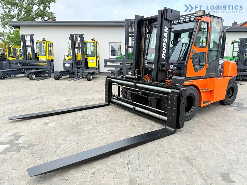 Doosan DOOSAN / DUPLEX 3000MM / SIDE SHIFT / FORK POSITIONER / 2500MM FORKS / 7000KG / CABIN / LIKE NEW DOOSAN / DUPLEX 3000MM / SIDE S - Diiseltõstuk: pilt 1 Doosan DOOSAN / DUPLEX 3000MM / SIDE SHIFT / FORK POSITIONER / 2500MM FORKS / 7000KG / CABIN / LIKE NEW DOOSAN / DUPLEX 3000MM / SIDE S - Diiseltõstuk: pilt 1
