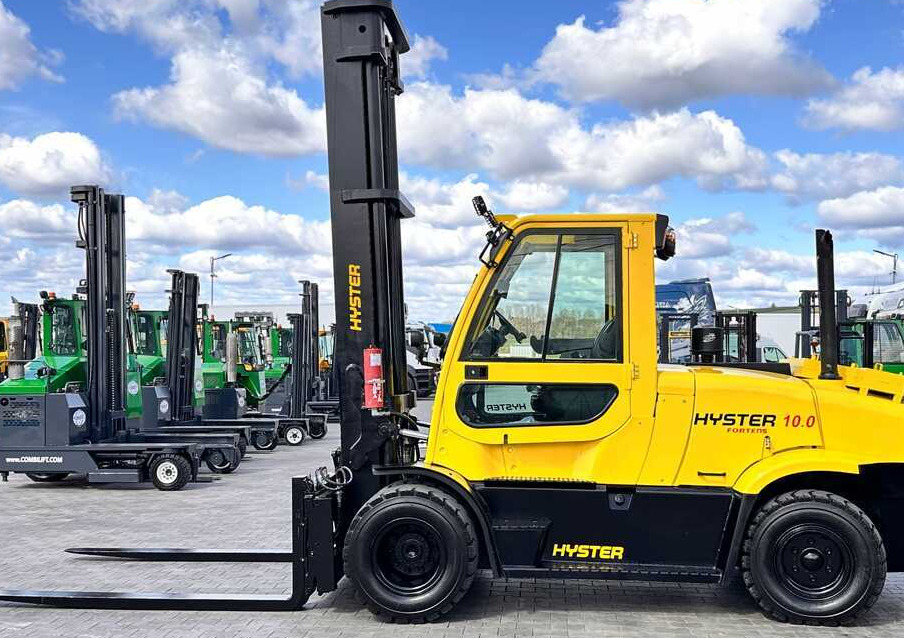 Hyster HYSTER H10.0 FT9 / FORKS 2200MM / POSITIONER / SIDE SHIFT / VALID UDT / 5500MM - Diiseltõstuk: pilt 4 Hyster HYSTER H10.0 FT9 / FORKS 2200MM / POSITIONER / SIDE SHIFT / VALID UDT / 5500MM - Diiseltõstuk: pilt 4