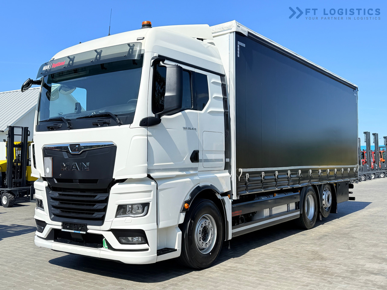 MAN TGX 26.470 / 19 Pallets / Steering Axle / 15 Ton Payload / Retarder / Excellent Condition - Tent veoauto: pilt 2 MAN TGX 26.470 / 19 Pallets / Steering Axle / 15 Ton Payload / Retarder / Excellent Condition - Tent veoauto: pilt 2