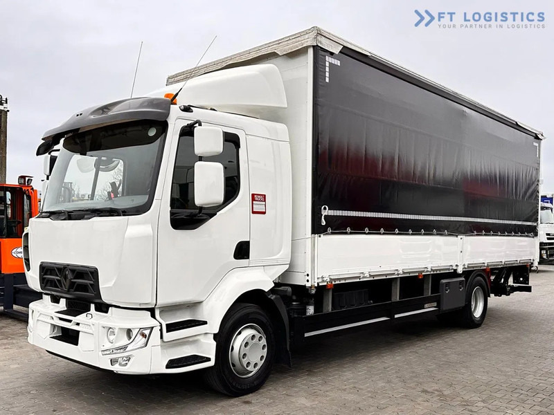 Renault Midlum 250 Renault D 250 / AUTOMATIC / 4X2 / 18 PALLETS / TAIL LIFT / SIDE BOARDS / curtainsider truck - Tent veoauto: pilt 1 Renault Midlum 250 Renault D 250 / AUTOMATIC / 4X2 / 18 PALLETS / TAIL LIFT / SIDE BOARDS / curtainsider truck - Tent veoauto: pilt 1