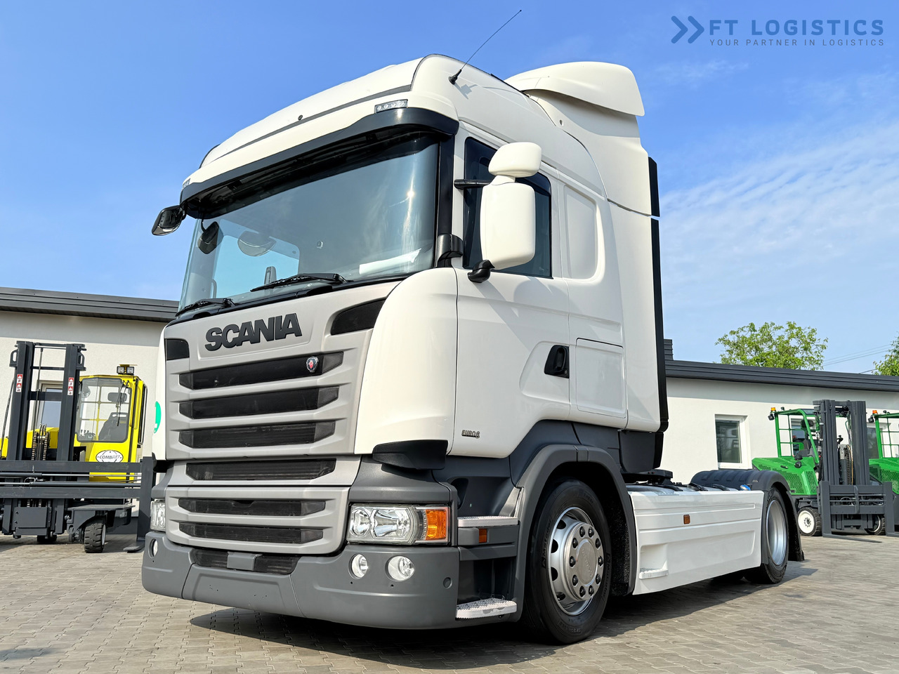 SCANIA R450 / MEGA / NEW TYRES / ONLY 777,145 KM / RETARDER / 1,400L FUEL TANKS / AIR CONDITIONING / EXCELLENT CONDITION - Sadulveok: pilt 1 SCANIA R450 / MEGA / NEW TYRES / ONLY 777,145 KM / RETARDER / 1,400L FUEL TANKS / AIR CONDITIONING / EXCELLENT CONDITION - Sadulveok: pilt 1