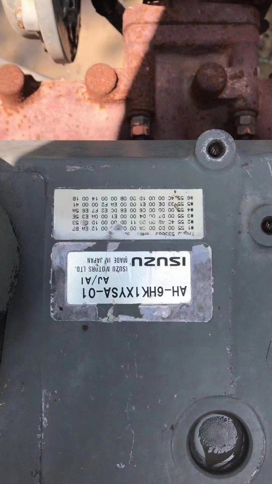 ISUZU Diesel complete Engine Motor Assembly 6HK1 - Mootor - Ekskavaator: pilt 3 ISUZU Diesel complete Engine Motor Assembly 6HK1 - Mootor - Ekskavaator: pilt 3