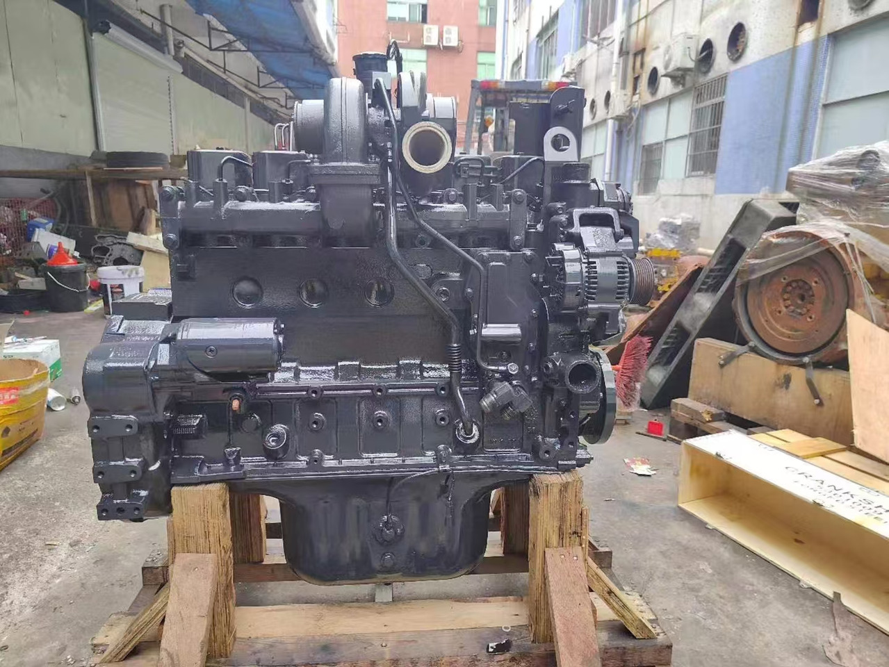 KOMATSU 6D102 - Mootor - Ekskavaator: pilt 2 KOMATSU 6D102 - Mootor - Ekskavaator: pilt 2