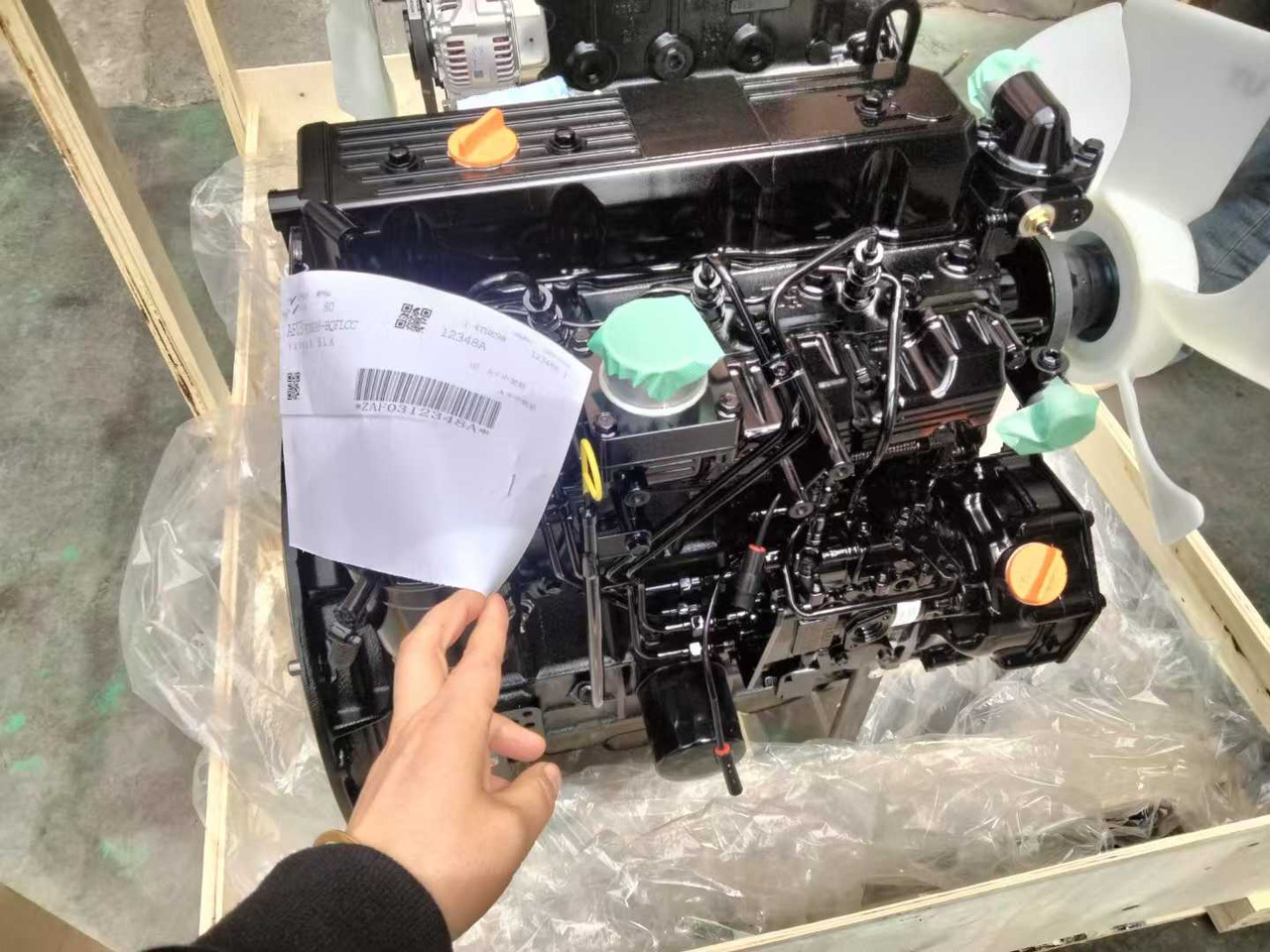 YANMAR 4TNE98 - Mootor - Ekskavaator: pilt 5 YANMAR 4TNE98 - Mootor - Ekskavaator: pilt 5