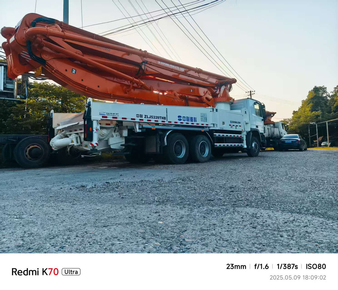 Zoomlion/Benz Benz Actros 3341 chassis,Zoomlion 47 meters - Pumi: pilt 2 Zoomlion/Benz Benz Actros 3341 chassis,Zoomlion 47 meters - Pumi: pilt 2