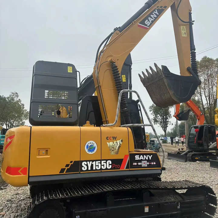 China Brand Used Sany China Brand Used Sany Sy155c Mini Excavator 6ton Crawler Earth Digger Machine for Sale - Lintekskavaator: pilt 1 China Brand Used Sany China Brand Used Sany Sy155c Mini Excavator 6ton Crawler Earth Digger Machine for Sale - Lintekskavaator: pilt 1