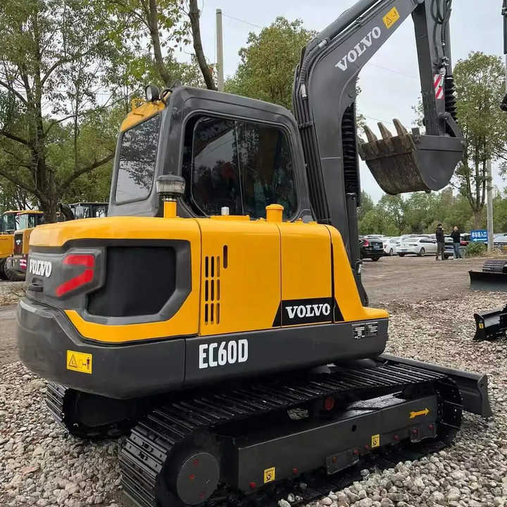 Lintekskavaator China Brand Used Volvo EC60D Mini Excavator 6ton Crawler Earth Digger Machine for Sale: pilt 1
