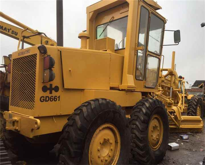 Japan Original Used Komatsu GD661A-1 Motor Grader GD661 in Condition - Teehöövel: pilt 4 Japan Original Used Komatsu GD661A-1 Motor Grader GD661 in Condition - Teehöövel: pilt 4