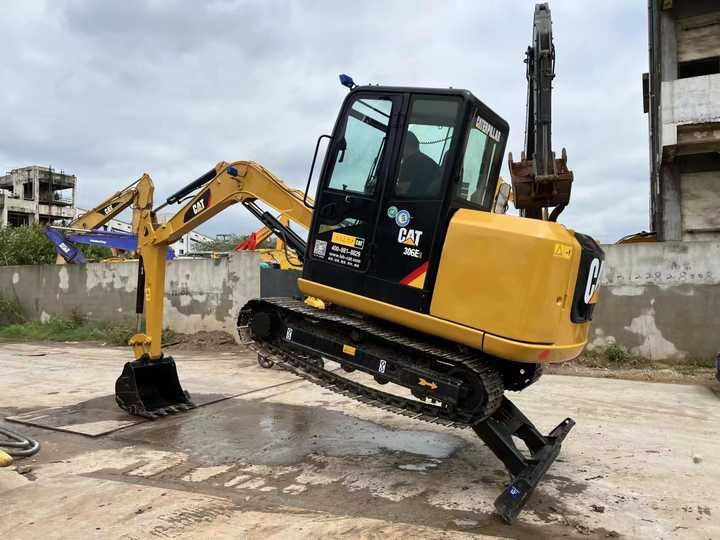 Used Digger CAT 306E Construction Machinery Construction - Lintekskavaator: pilt 4 Used Digger CAT 306E Construction Machinery Construction - Lintekskavaator: pilt 4