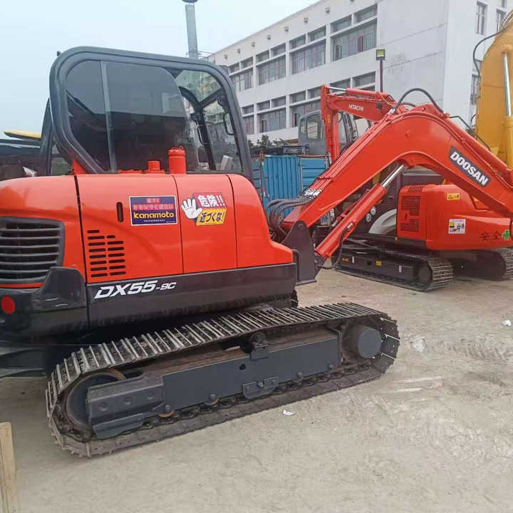 Used Digger DOOSAN DX55 Construction Machinery Construction Digger Used DOOSAN DX55 Cheap Excavator - Lintekskavaator: pilt 1 Used Digger DOOSAN DX55 Construction Machinery Construction Digger Used DOOSAN DX55 Cheap Excavator - Lintekskavaator: pilt 1