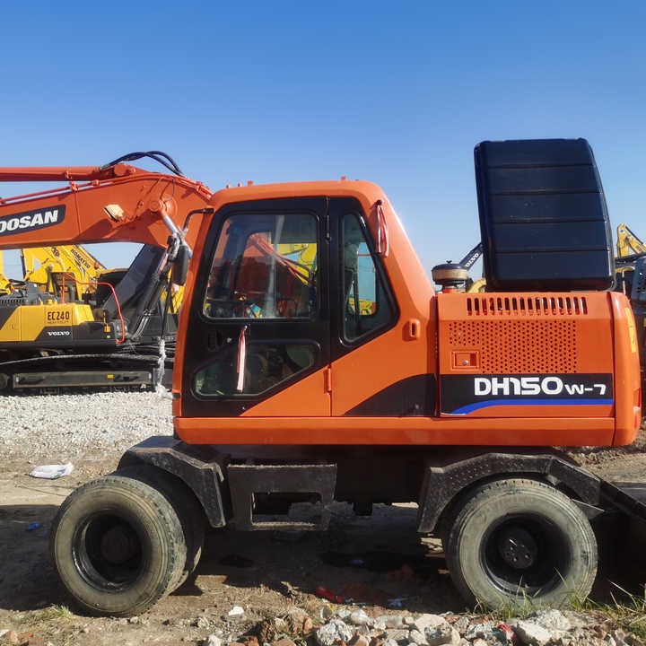 Used Digger Doosan Dh150w-7 Construction Machinery Construction Digger Used Doosan Dh150w-7 Cheap Excavator - Lintekskavaator: pilt 1 Used Digger Doosan Dh150w-7 Construction Machinery Construction Digger Used Doosan Dh150w-7 Cheap Excavator - Lintekskavaator: pilt 1