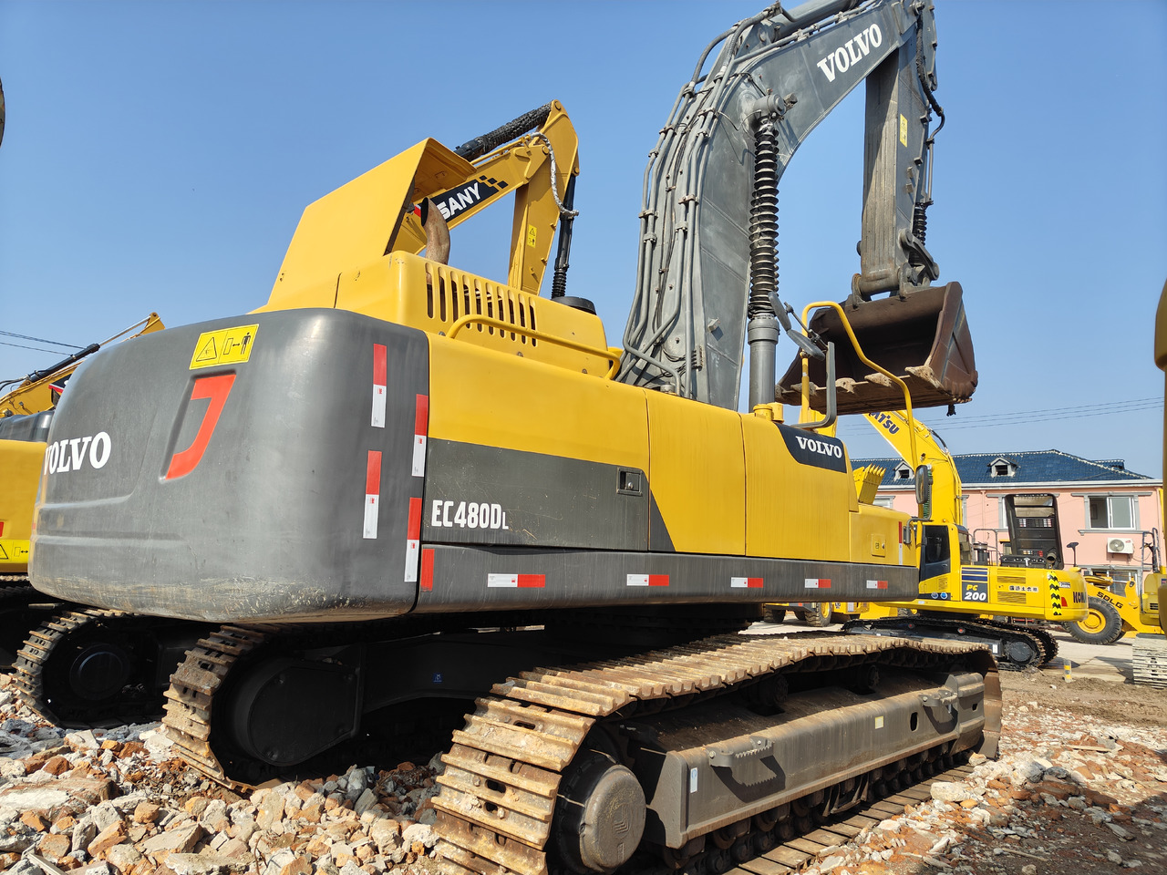 Used Excavator Big Machine VOLVO EC480DL - Ekskavaator: pilt 5 Used Excavator Big Machine VOLVO EC480DL - Ekskavaator: pilt 5