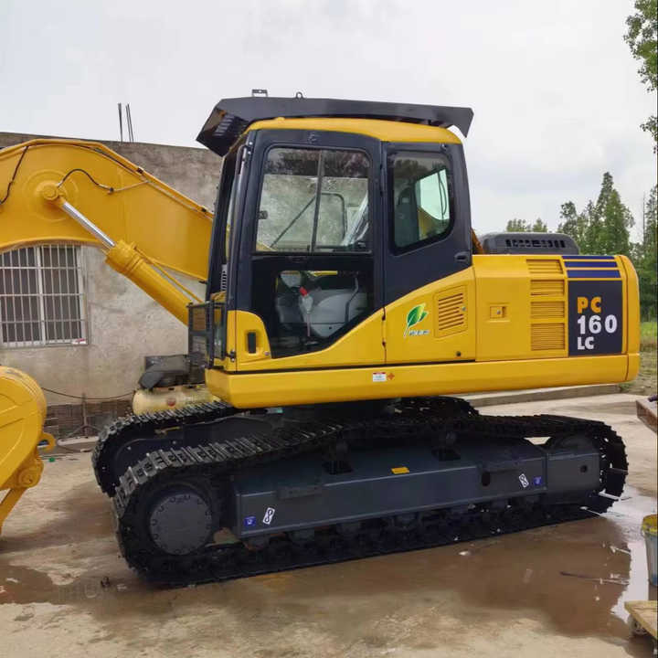 Used Komatsu PC160 Crawler Hydraulic High Performance Digger Excavator Construction Machinery Used Machinery for Sale - Lintekskavaator: pilt 1 Used Komatsu PC160 Crawler Hydraulic High Performance Digger Excavator Construction Machinery Used Machinery for Sale - Lintekskavaator: pilt 1