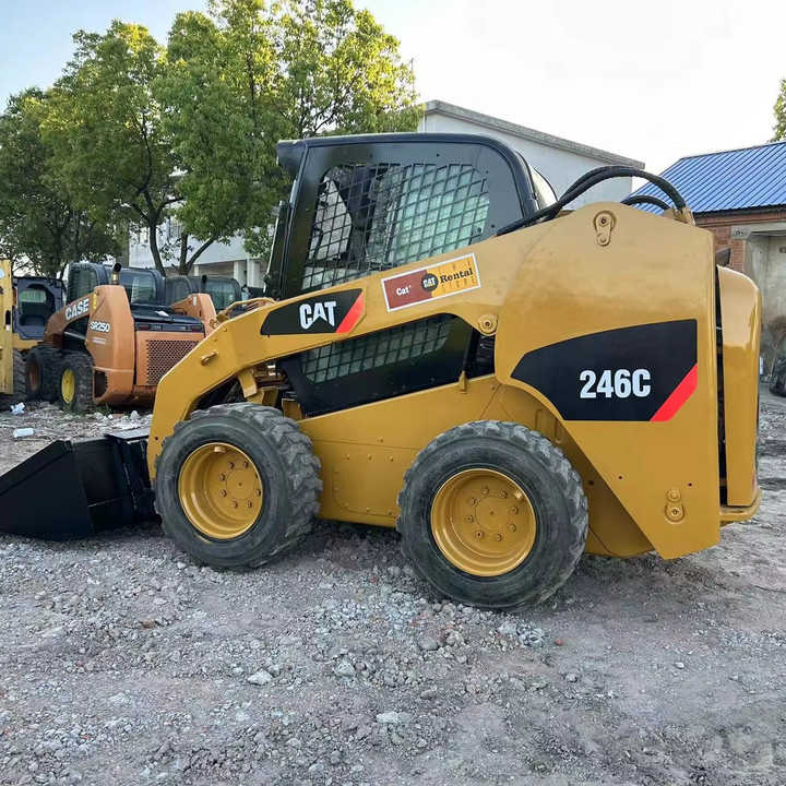 Used Original Caterpillar 246c Skid Steer Loader for Sale - Kompaktlaadur: pilt 1 Used Original Caterpillar 246c Skid Steer Loader for Sale - Kompaktlaadur: pilt 1