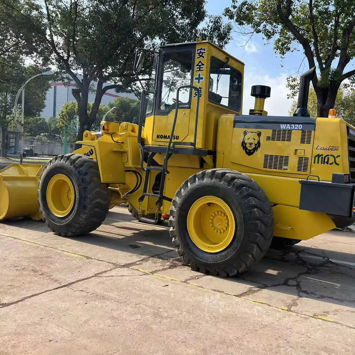 Rataslaadur Used komatsu Wa320-3 Wheel Loader Second Hand Machine Popular Brand komatsu Hydraulic Machinery: pilt 1