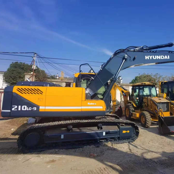 Hyundai Excavator Used Machine 210-9s Heavy Construction Equipment Crawler Excavator Hot Sale - Ekskavaator: pilt 1 Hyundai Excavator Used Machine 210-9s Heavy Construction Equipment Crawler Excavator Hot Sale - Ekskavaator: pilt 1